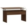 Mesa de centro madera ingeniería marrón roble 102x50,5x52,5 cm von , Couchtisch - Ref: Foro24-819286, Preis: 72,04 €, Rabatt: %