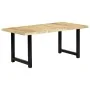 Mesa de comedor de madera maciza de mango 180x90x76 cm by , Kitchen and dining tables - Ref: Foro24-283784, Price: 341,91 €, ...