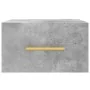 Mesitas de noche de pared 2 uds color gris hormigón 35x35x20 cm by , Lockers and storage cabinets - Ref: Foro24-829797, Price...