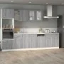 Armario inferior cocina “Lyon” contrachapada gris Sonoma de , Armarios de cocina - Ref: Foro24-815580, Precio: 96,74 €, Descu...