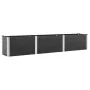 Arriate de WPC gris 300x50x54 cm by , Pots and planters - Ref: Foro24-318099, Price: 375,51 €, Discount: %