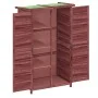 Cobertizo para herramientas jardín madera pino moca 83x57x140cm de , Cobertizos - Ref: Foro24-172242, Precio: 193,02 €, Descu...
