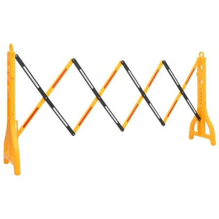 Barrera de tráfico plegable amarillo y negro 250x38x96 cm von , Straßen- und Verkehrszeichen - Ref: Foro24-150988, Preis: 115...