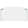 Soporte para TV/Elevador monitor cristal claro 90x30x13 cm von , TV-Möbel - Ref: Foro24-244130, Preis: 100,45 €, Rabatt: %