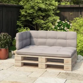 Respaldo para sofá de palets 110 cm hierro blanco von , Gartenmöbelzubehör - Ref: Foro24-315792, Preis: 49,11 €, Rabatt: %