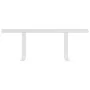 Respaldo para sofá de palets 110 cm hierro blanco von , Gartenmöbelzubehör - Ref: Foro24-315792, Preis: 49,11 €, Rabatt: %