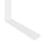 Respaldo para sofá de palets 110 cm hierro blanco von , Gartenmöbelzubehör - Ref: Foro24-315792, Preis: 49,11 €, Rabatt: %