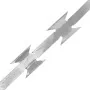 Alambre de púas concertina acero galvanizado 500 m by , Chains, wire and rope - Ref: Foro24-143336, Price: 95,97 €, Discount: %