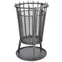 HI Brasero de jardín antichispas negro 40x61 cm de , Chimeneas - Ref: Foro24-429151, Precio: 66,19 €, Descuento: %