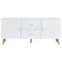 Aparador de MDF blanco 160x40x70 cm by , Sideboards - Ref: Foro24-247305, Price: 234,78 €, Discount: %