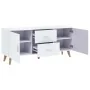 Aparador de MDF blanco 160x40x70 cm by , Sideboards - Ref: Foro24-247305, Price: 234,78 €, Discount: %