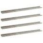 Estantes de pared 4 unidades gris hormigón 100x9x3 cm von , Regale und Regale - Ref: Foro24-326707, Preis: 40,73 €, Rabatt: %