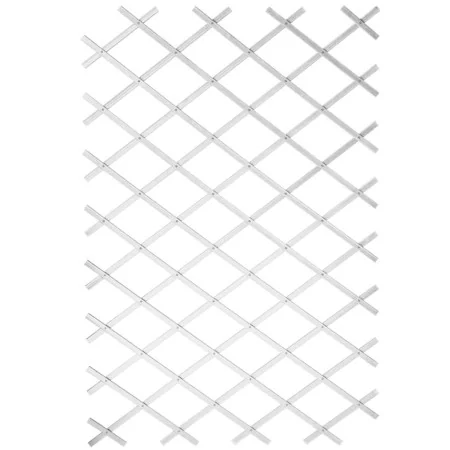 Nature Enrejado de jardín 100x200 cm PVC blanco 6040703 by , Pergolas, arches and garden trellises - Ref: Foro24-409350, Pric...