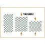 Nature Enrejado de jardín 100x200 cm PVC blanco 6040703 by , Pergolas, arches and garden trellises - Ref: Foro24-409350, Pric...
