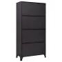 Taquilla de acero gris antracita y rojo 90x45x180 cm by , Lockers and storage cabinets - Ref: Foro24-339809, Price: 351,65 €,...