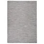 Alfombra de exterior de tejido plano marrón y azul 140x200 cm de , Alfombras - Ref: Foro24-340817, Precio: 44,21 €, Descuento: %