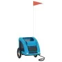 Remolque de bicicleta mascotas hierro tela Oxford azul by , pet strollers - Ref: Foro24-93953, Price: 95,30 €, Discount: %