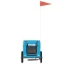 Remolque de bicicleta mascotas hierro tela Oxford azul by , pet strollers - Ref: Foro24-93953, Price: 95,30 €, Discount: %