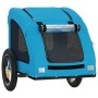 Remolque de bicicleta mascotas hierro tela Oxford azul by , pet strollers - Ref: Foro24-93953, Price: 95,30 €, Discount: %