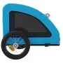 Remolque de bicicleta mascotas hierro tela Oxford azul by , pet strollers - Ref: Foro24-93953, Price: 95,30 €, Discount: %