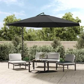 Sombrilla voladiza con poste de aluminio gris antracita 350 cm von , Sonnenschirme - Ref: Foro24-44505, Preis: 122,39 €, Raba...
