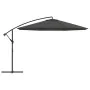Sombrilla voladiza con poste de aluminio gris antracita 350 cm von , Sonnenschirme - Ref: Foro24-44505, Preis: 122,36 €, Raba...