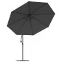 Sombrilla voladiza con poste de aluminio gris antracita 350 cm von , Sonnenschirme - Ref: Foro24-44505, Preis: 122,36 €, Raba...
