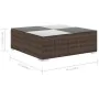 Set muebles de jardín 6 piezas y cojines ratán sintético marrón by , Garden sets - Ref: Foro24-41256, Price: 514,98 €, Discou...