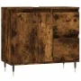 Armario de baño madera contrachapada roble ahumado 65x33x60 cm von , Badezimmerwaschtische - Ref: Foro24-831601, Preis: 79,48...