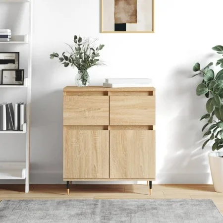 Aparador de madera contrachapada roble Sonoma 60x35x70 cm de , Aparadores - Ref: Foro24-831111, Precio: 82,95 €, Descuento: %
