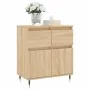 Aparador de madera contrachapada roble Sonoma 60x35x70 cm de , Aparadores - Ref: Foro24-831111, Precio: 82,95 €, Descuento: %