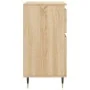 Aparador de madera contrachapada roble Sonoma 60x35x70 cm de , Aparadores - Ref: Foro24-831111, Precio: 82,95 €, Descuento: %