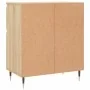Aparador de madera contrachapada roble Sonoma 60x35x70 cm de , Aparadores - Ref: Foro24-831111, Precio: 82,95 €, Descuento: %