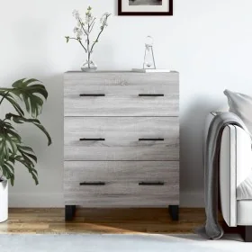 Aparador de madera de ingeniería gris Sonoma 69,5x34x90 cm von , Sideboards - Ref: Foro24-827882, Preis: 109,64 €, Rabatt: %