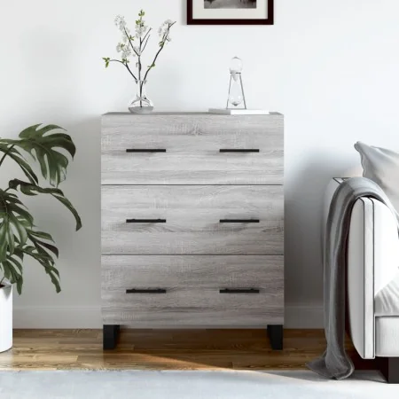 Aparador de madera de ingeniería gris Sonoma 69,5x34x90 cm de , Aparadores - Ref: Foro24-827882, Precio: 109,63 €, Descuento: %