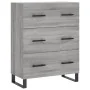 Aparador de madera de ingeniería gris Sonoma 69,5x34x90 cm de , Aparadores - Ref: Foro24-827882, Precio: 109,63 €, Descuento: %