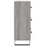 Aparador de madera de ingeniería gris Sonoma 69,5x34x90 cm de , Aparadores - Ref: Foro24-827882, Precio: 109,63 €, Descuento: %