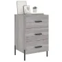 Mesita de noche madera de ingeniería gris Sonoma 40x40x66 cm von , Nachttische - Ref: Foro24-827674, Preis: 71,97 €, Rabatt: %