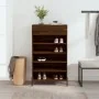 Zapatero madera de ingeniería roble marrón 60x35x105 cm by , Closets and storage - Ref: Foro24-829627, Price: 60,57 €, Discou...