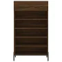 Zapatero madera de ingeniería roble marrón 60x35x105 cm by , Closets and storage - Ref: Foro24-829627, Price: 60,57 €, Discou...