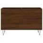 Mueble discos madera contrachapada roble marrón 74,5x38x48 cm by , CD and DVD storage - Ref: Foro24-831731, Price: 36,77 €, D...