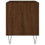 Mueble discos madera contrachapada roble marrón 74,5x38x48 cm by , CD and DVD storage - Ref: Foro24-831731, Price: 36,77 €, D...
