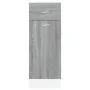 Armario bajo de cocina “Lyon” madera de ingeniería gris by , Kitchen cabinets - Ref: Foro24-815568, Price: 72,71 €, Discount: %