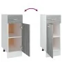 Armario bajo de cocina “Lyon” madera de ingeniería gris by , Kitchen cabinets - Ref: Foro24-815568, Price: 72,71 €, Discount: %