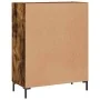 Aparador de madera de ingeniería roble ahumado 69,5x34x90 cm von , Sideboards - Ref: Foro24-827985, Preis: 87,95 €, Rabatt: %