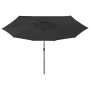 Sombrilla de jardín con luces LED negro 400 cm von , Sonnenschirme - Ref: Foro24-312536, Preis: 100,14 €, Rabatt: %