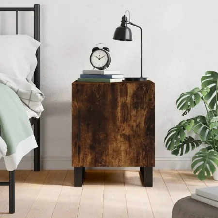 Mesita de noche madera de ingeniería roble ahumado 40x40x50 cm von , Nachttische - Ref: Foro24-827622, Preis: 36,82 €, Rabatt: %