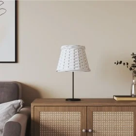 Pantalla para lámpara mimbre blanco Ø15x12 cm by , Lampshades - Ref: Foro24-364380, Price: 13,81 €, Discount: %