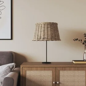 Pantalla para lámpara mimbre marrón Ø45x28 cm by , Lampshades - Ref: Foro24-364394, Price: 58,61 €, Discount: %