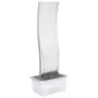 Fuente de jardín curvada con bomba acero inoxidable 130 cm von , Brunnen und Wasserfälle - Ref: Foro24-48089, Preis: 516,13 €...
